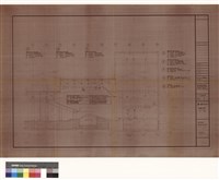 舞台燈光系統基本配置剖面圖 STAGE LIGHTING SYSTEM BASIC LAYOUT (SECTION)藏品圖，第1張