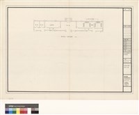 宿舍區會客室傢俱平面圖藏品圖，第1張