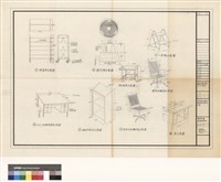 圖書館及教學區傢俱藏品圖，第1張