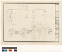 實習法庭電化設備平面及詳图藏品圖，第1張
