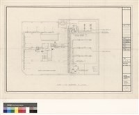 (PLAN-1ST BASEMENT FL. LAYOUT)藏品圖，第1張