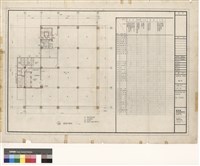 貳層平面,粉刷表(竣工圖)藏品圖，第1張