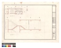 樓梯剖靣、平靣藏品圖，第1張