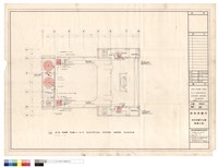 14 th. FLOOR PLAN A/C ELECTRICAL SYSTEM WIRING DIAGRAM <保留參放> 71-7-26藏品圖，第1張