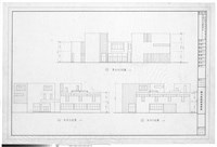 東北向、西向、南向立面圖藏品圖，第1張
