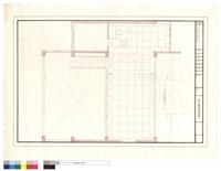 入口門廳地坪舖面大樣藏品圖，第1張