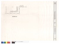壹樓餐廳配膳區平面圖藏品圖，第1張
