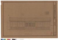 右廂正向平面圖藏品圖，第1張