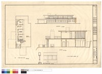 (B) FIRST FLOOR PLAN、ROOF RAILING DETAIL 、ELEVATION、TWO-STOREY SCHEME (II)藏品圖，第1張
