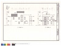 D2戶型背向、左側立面圖藏品圖，第1張