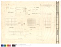 二樓各室工作枱及資料架藏品圖，第1張