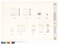 窗戶大樣、柱頭大樣圖藏品圖，第1張