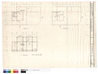 屋頂、屋面及筏基平面藏品圖，第1張