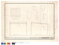 磺溪書院正殿變更設計臨時鋼架棚施工圖藏品圖，第1張