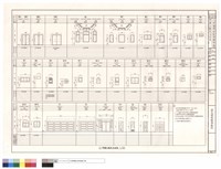 門窗立面及五金表藏品圖，第1張