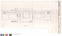 閣樓層給水污排水設備平面圖藏品圖，第1張