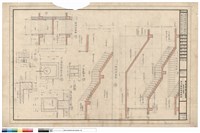樓梯剖面、陰井、明溝大樣藏品圖，第1張