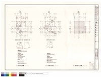 D1反戶型一層、貳層及屋頂平面圖藏品圖，第1張
