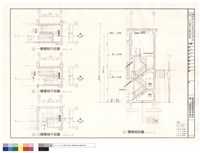 H戶型樓梯平面圖及剖面圖藏品圖，第1張