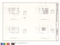 D2戶型一層、二層、突一層及屋頂結構平面圖藏品圖，第1張