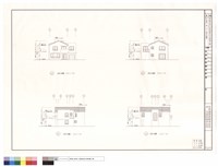 C戶型正、背、左、右向立面圖藏品圖，第1張