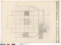 禮堂地坪鋪置平面藏品圖，第1張