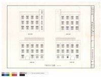中庭各向立面圖藏品圖，第1張