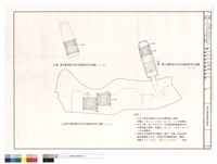 雙亭一及舫木構架樣式等級配置反射平面圖藏品圖，第1張
