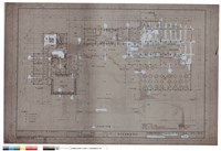 增建貯藏室倉庫平面藏品圖，第1張