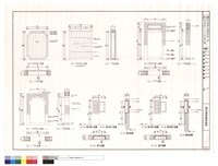 碼頭館D1-D3 W1-W2門窗詳圖藏品圖，第1張