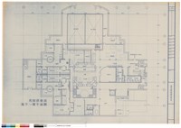 秀岡俱樂部地下一層平面圖藏品圖，第1張