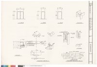 鐵門工程門框詳圖藏品圖，第1張
