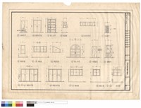 門窗立面圖藏品圖，第1張