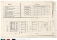 東西向立面、粉刷表圖號索引表藏品圖，第1張