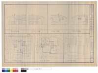 各層平面及各向立面藏品圖，第1張