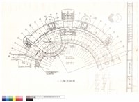三館二層植栽平面圖藏品圖，第1張