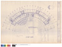 三館四層植栽平面圖藏品圖，第1張