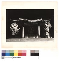 右山牆上貼磁人像藏品圖，第1張