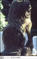 石獅(後冠)藏品圖，第1張