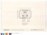 45層廚房排煙平面圖藏品圖，第1張