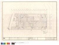B1F自動撒水設備平面圖藏品圖，第1張