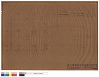 B1F手形交換室平面詳細圖,展開圖、地下1層支票交換室平立面圖藏品圖，第1張