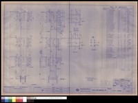 9-C2B-X6Y1鋼柱製造圖藏品圖，第1張