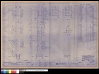 9-C2A-X9Y1鋼柱製造圖藏品圖，第1張