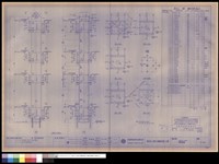 22B-C1-X9Y8鋼柱製造圖藏品圖，第1張