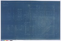 地圖室詳細圖、金庫室詳圖、本館裏側窗上庇詳細、壁詳細、各パラペット詳細(各空間配筋圖藏品圖，第1張