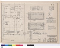 POWERHOUSE ARCHITECTURAL-ERECTION BAY EL.136.50 PLAN AND SECTIONS藏品圖，第1張