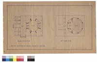 GROUND FLOOR PLAN; 1ST FLOOR PLAN藏品圖，第1張