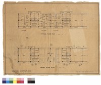 GROUND FLOOR PLAN; TYPICAL FLOOR PLAN藏品圖，第1張