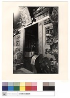 大門正面石刻藏品圖，第1張
